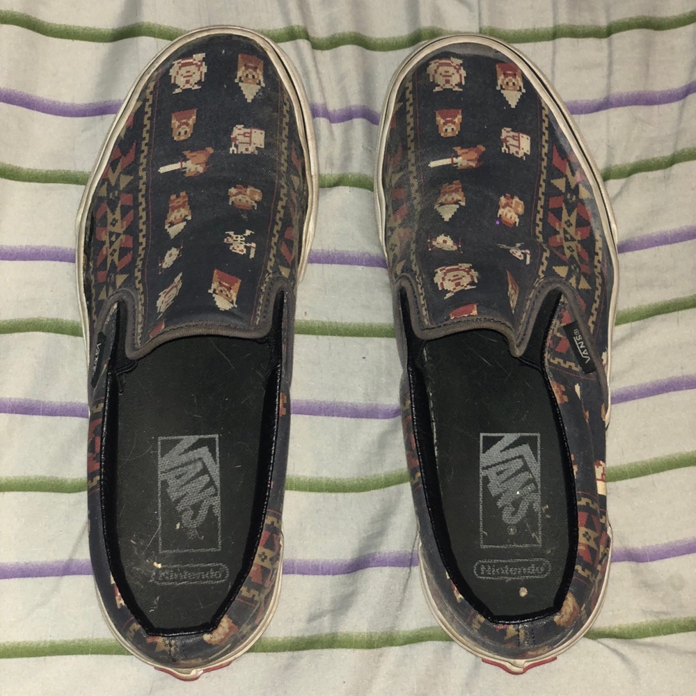 COPY - legend of zelda nintendo vans